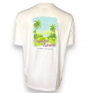 NWT TOMMY BAHAMA Men's Paradise Fairway Graphic T-Shirt Tee Size S